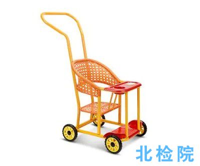 輪式兒童推車危險性測試