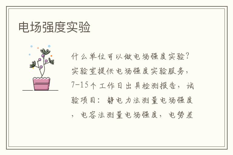 電場強度